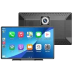 Dash Cam SD9060 Ecrã tátil universal de 9 polegadas Sem fios Carplay/Apple/Android