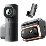 DDPAI Z60 Pro 4K Three Dash Cam - Câmara para carro