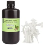 ELEGOO Resina vegetal Cor Branco para impressoras 3D de resina LCD - 1KG