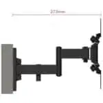 Ewent EW1522 giratório e inclinável 42" 200x200 mm Preto - Suporte para TV - Image 2