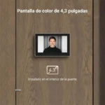 EZVIZ HP2 Olho mágico inteligente Wi-Fi com ecrã de 4,3" - Image 3