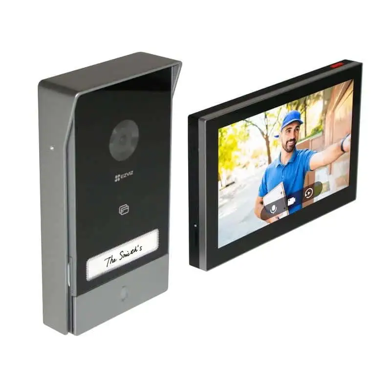 EZVIZ HP7 2K Áudio bidirecional Prata - Vídeo porteiro - Image 2
