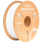 ELEGOO Rapid PETG Branco para Impressoras 3D FDM - Filamento 1.75mm Bobina de 1kg