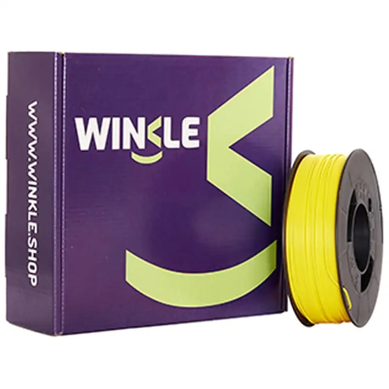 Filamento Winkle PLA HD 1.75MM Amarelo Canário 1Kg - Image 2