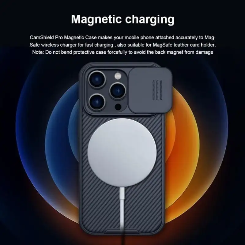 Funda CamShield Pro Magnética Negra para Apple iPhone 14 Pro Max - Image 3