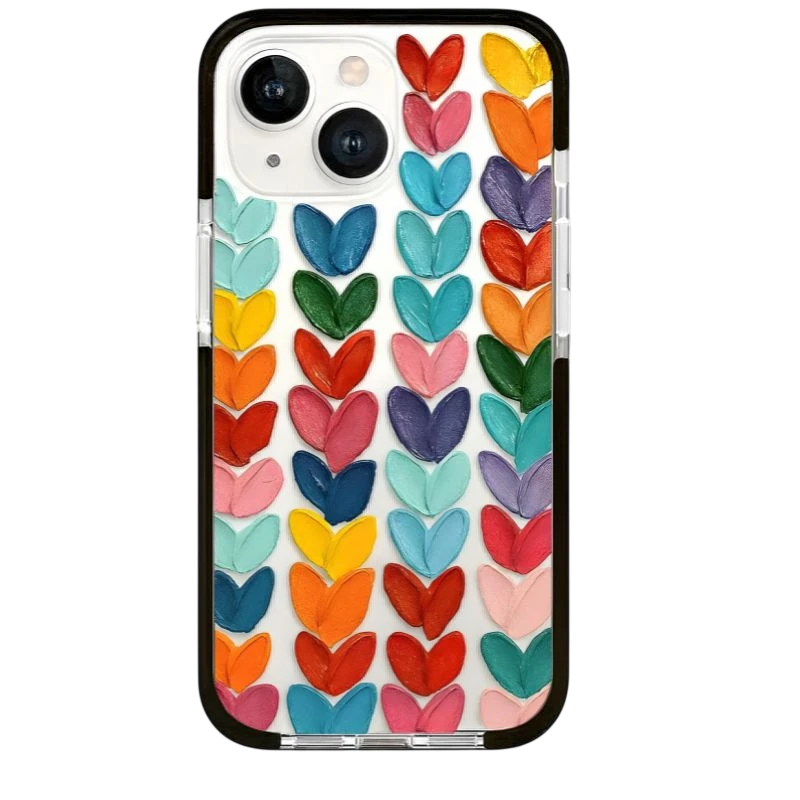 Capa Coração de Cores para iPhone 13 - Image 1