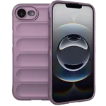 Capa de silicone Wave para iPhone 17e/16e  Lavanda