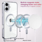 Capa Magnética com Pendente para iPhone 16 Prata - Image 3