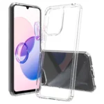 Capa Antichoques Premium para Xiaomi Redmi 13C / Poco C65 / Poco M6 5G Acrílico Anti-Amarelo Transparente