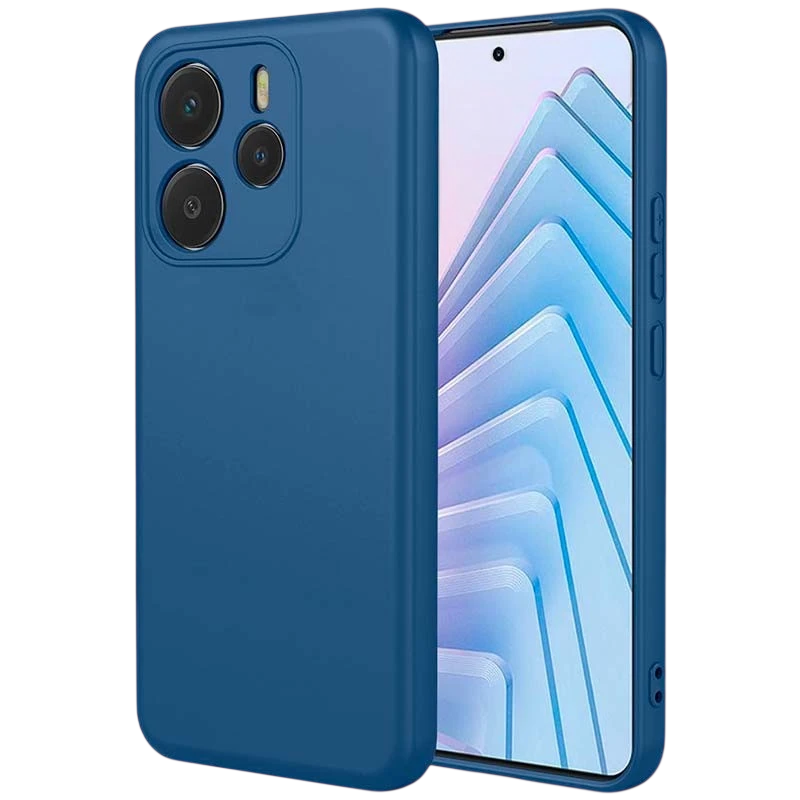 Capa Xiaomi Redmi Note 14 4G Square Liquid Premium Azul - Image 1