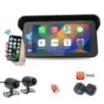 Kit GoFuture F91 - Sistema multimédia e de gravação para motos com GPS, CarPlay/Android Auto - Image 3