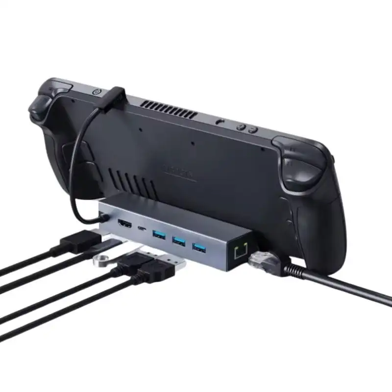 Hub 6 em 1 com 4K HDMI + PD 100W + USB 3.0*3 + RJ45 Ethernet 1000M - Image 3