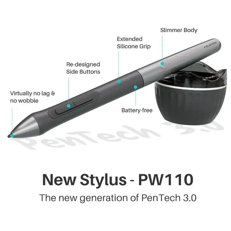 Huion Inspiroy 2S H641P - Tablet gráfica - Image 3