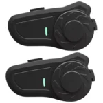 Hysnox X2 (Pacote de 2) Full Duplex - Intercomunicador para motocicleta 2 interlocutores