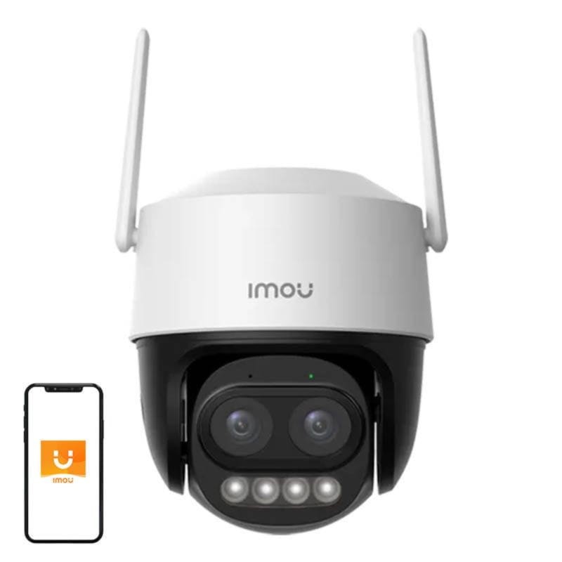 Câmera de segurança IMOU Cruiser Z 5MP WiFi 6 360º Visão Noturna Branca - Image 2