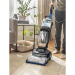 Bissell Revolution HydroSteam máquina de limpeza de carpetes Controlo traseiro Profundo - Preto/Azul Titânio - Image 2