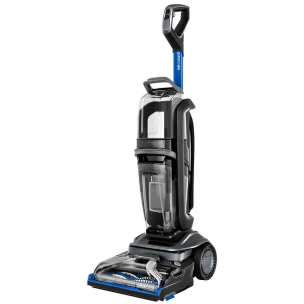 Bissell Revolution HydroSteam máquina de limpeza de carpetes Controlo traseiro Profundo - Preto/Azul Titânio