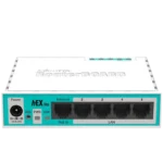 MikroTik 5 x Fast Ethernet, 6 - 30 V, 64 MB de RAM, CPU de 850 MHz, 2 W máx., PoE in - Router - Image 2