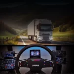 Moza R5 Trucking Bundle PC - Volante de Simulação com base direta de 5 nm + Pedais - Image 3