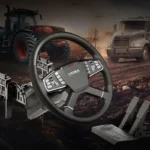 Moza R5 Trucking Bundle PC - Volante de Simulação com base direta de 5 nm + Pedais - Image 2