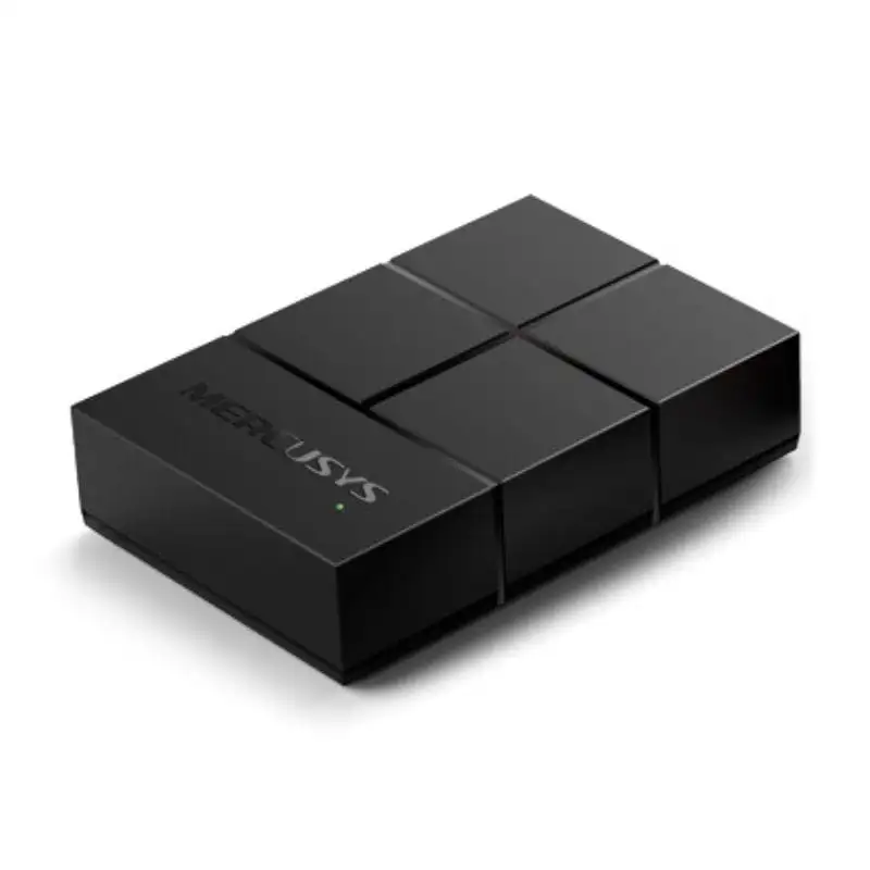 Mercusys MS105G 5 Portas Gigabit 10 Gbps Plug & Play Preto / Vermelho - Image 2
