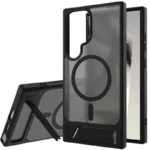 Nillkin Capa magnética com suporte para Samsung Galaxy S24 Plus / S25 Plus  - Preto