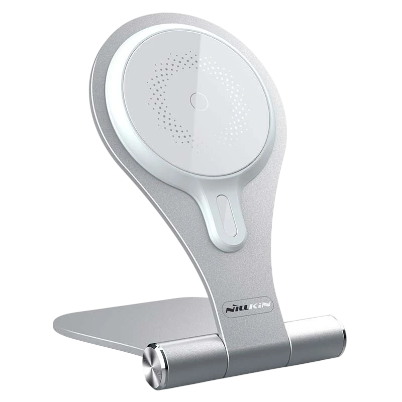 Nillkin Suporte de Carregamento MagStand Wireless Magsafe Prateado - Image 1