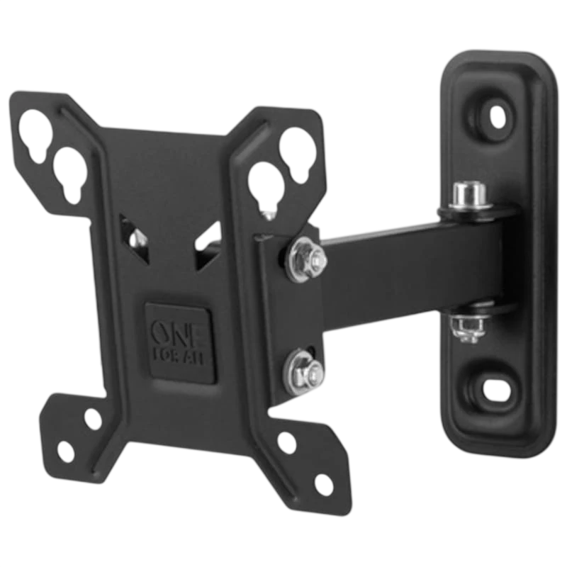 One For All WM2141 Giratório e Inclinável 27" VESA 100x100 mm Preto - Suporte para TV - Image 1