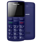 Panasonic KX-TU110EXB, 1,77", 2G, 1000 mAh, Função SOS, Marcação Rápida, Azul