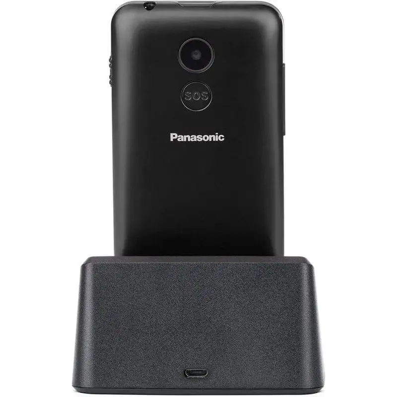 Panasonic KX-TU155EXBN 2,4", Letras Grandes, Alto Contraste, Compatível com Aparelhos Auditivos, Chamada Prioritária, Base de Carregamento, Preto - Image 2