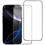 Pack x2 Película de vidro temperado iPhone 16 Plus 6.7 Full Screen 3D