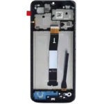 Substituição de ecrã OLED com moldura para Xiaomi Redmi 12C/11A/POCO C55