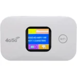 Router portátil A8 4G LTE 3000mAh, Branco