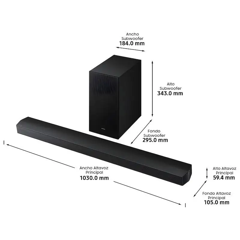 Samsung HW-B750F Preto - Barra de som - Image 2