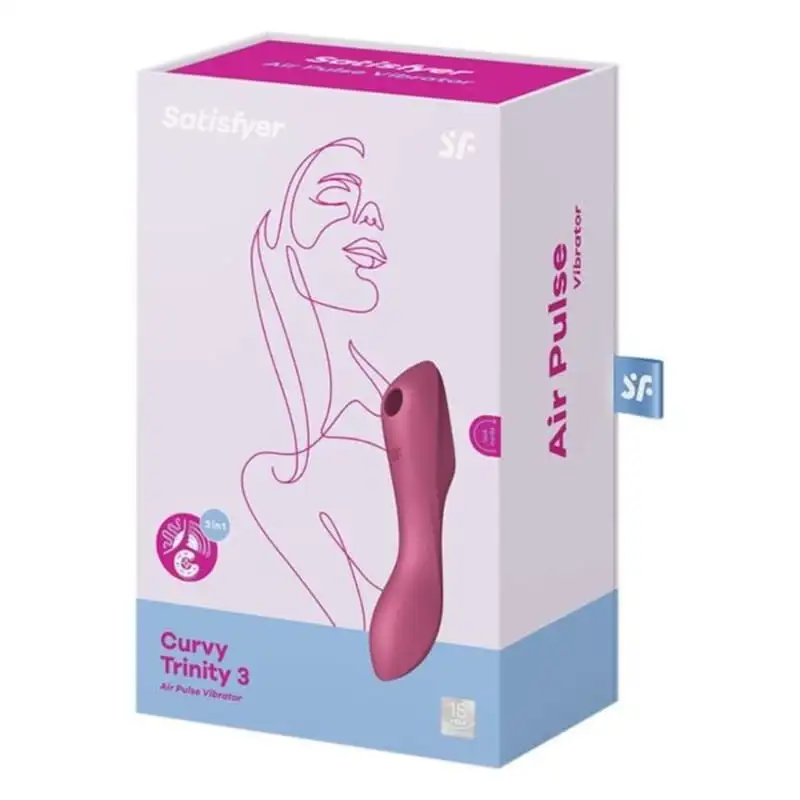 Satisfyer Curvy Trinity 3 Vermelho - Image 2