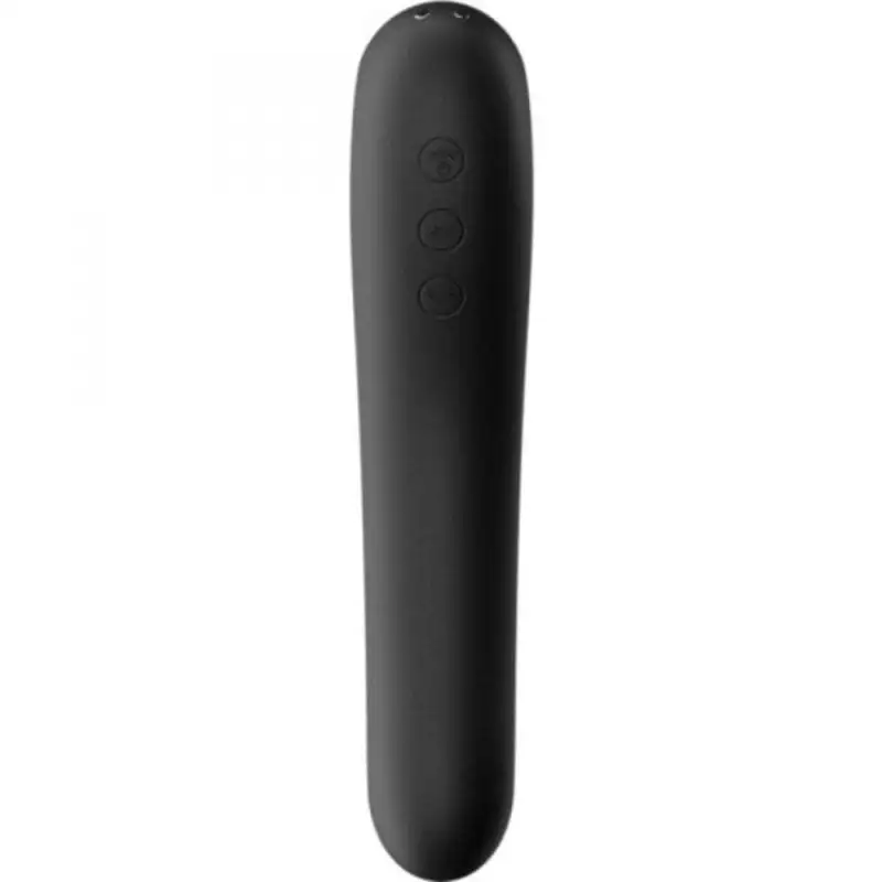 Vibrador Satisfyer Dual Kiss Air Pulse Preto - Image 3