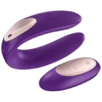Satisfyer Partner Plus Remote Violeta - Vibrador de Dupla Estimulação