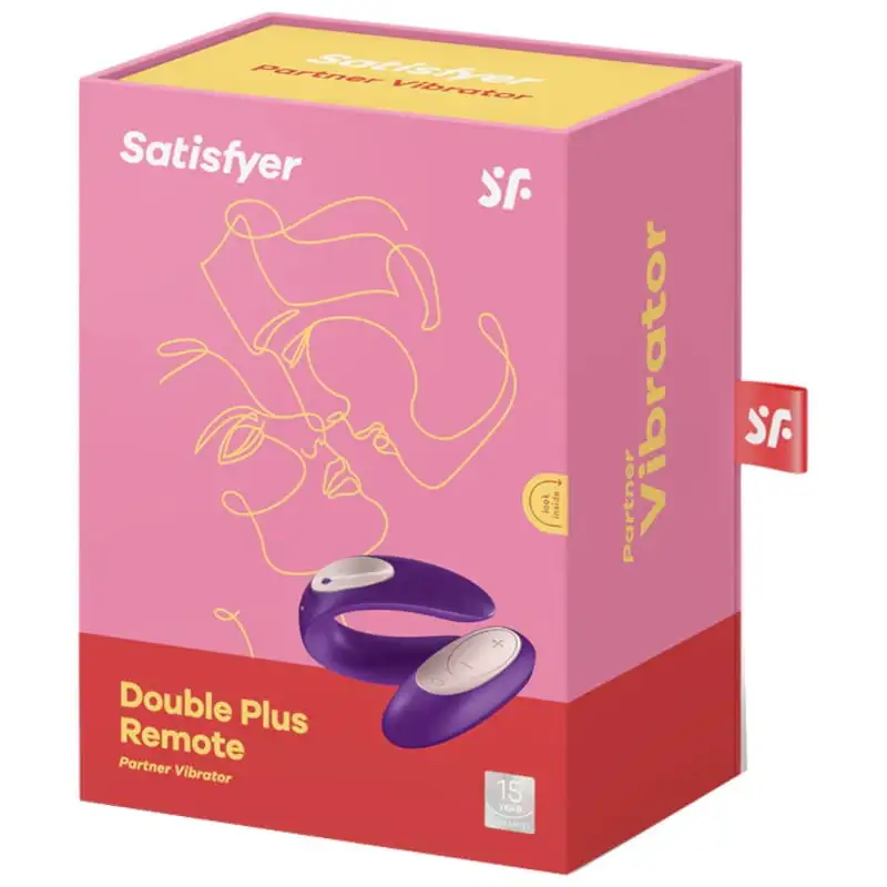 Satisfyer Partner Plus Remote Violeta - Vibrador de Dupla Estimulação - Image 2