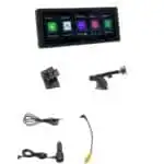 Ecrã tátil universal para automóvel de 10.26" Dash Cam SD9302 Preto - Image 2