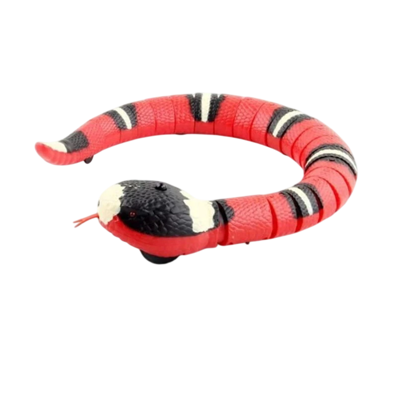 Red Sly Snake com Deteção Inteligente 9909s - Brinquedo interativo para gatos - Image 1