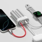 SHARGE Pouch Mini 30 W 10 000 mAh com cabo USB-C integrado - Power Bank - Image 2