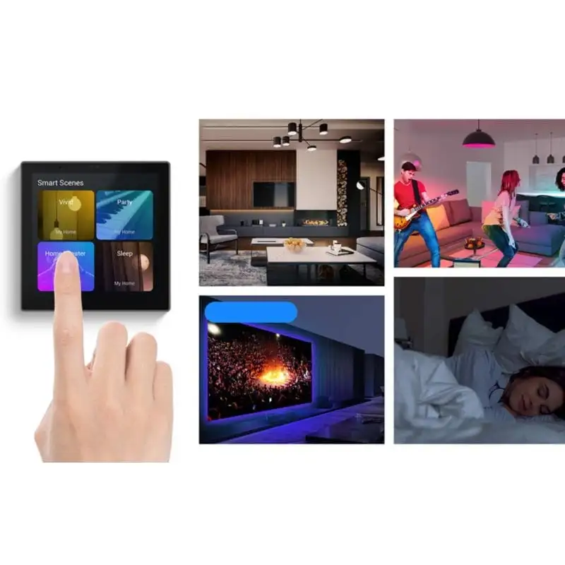 SONOFF NSPanel Pro Preto - Centro de Controlo Táctil para a Casa Inteligente - Image 3