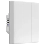 Sonoff TX T5 3C 3 Botões Toque Branco - Interruptor de Parede Inteligente Wi-Fi