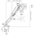Suporte para Monitor Aisens DT27TSR-043 13-27" 6.5KG VESA - Image 2