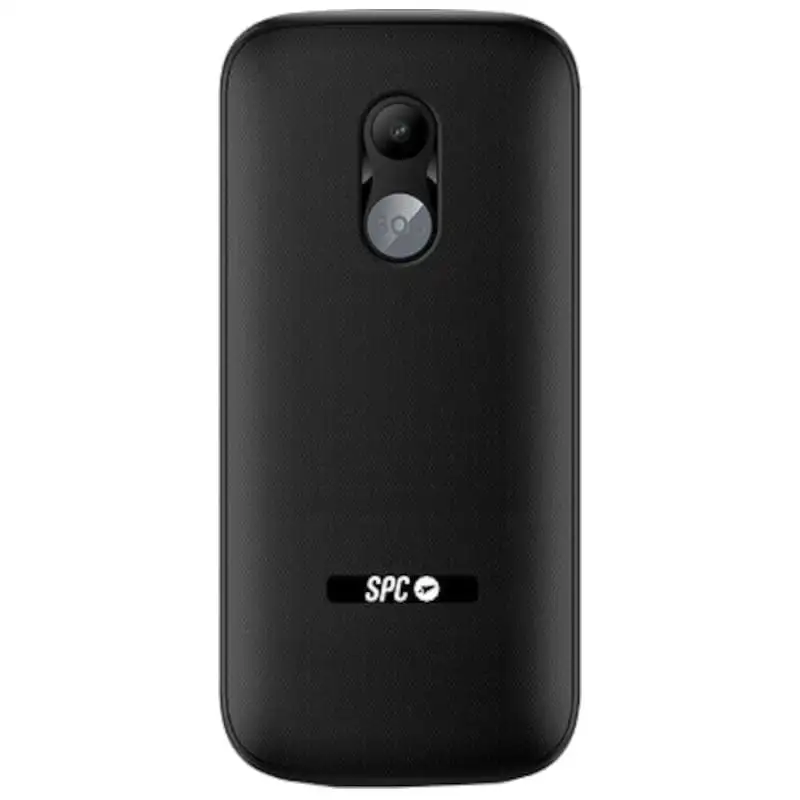 SPC Fortune 2, 1,77", 4G, Letras Grandes, Mensagens SOS, Preto - Image 2