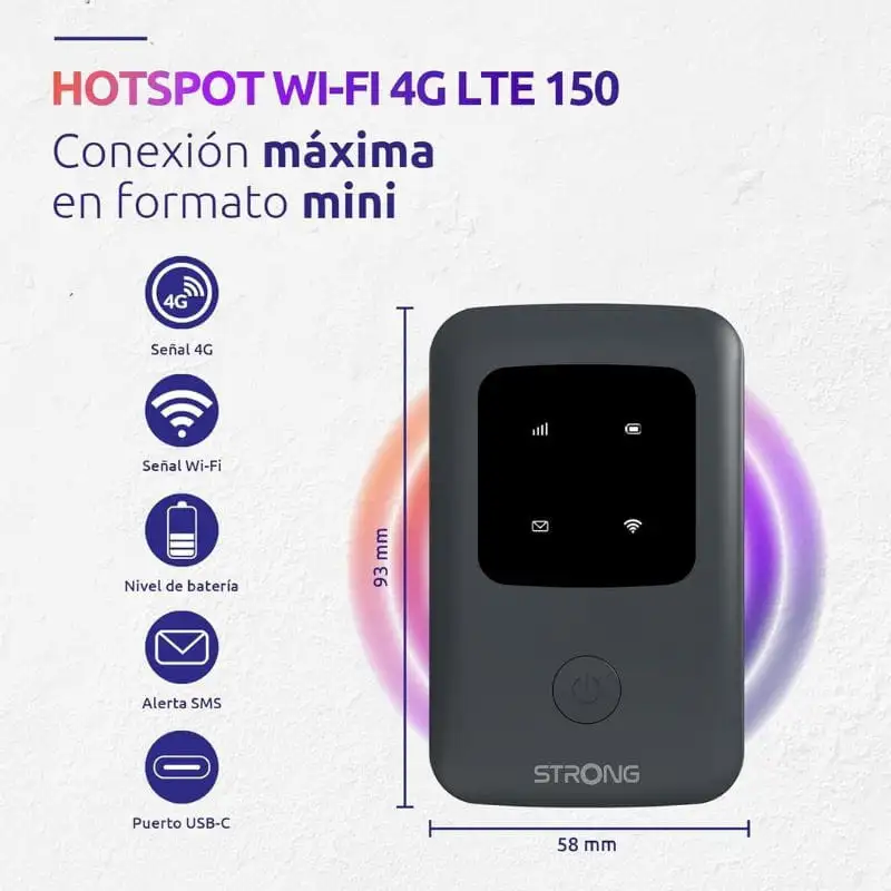 Strong MIFI 150 4G 4GMIFI150 Router Móvel - Image 2