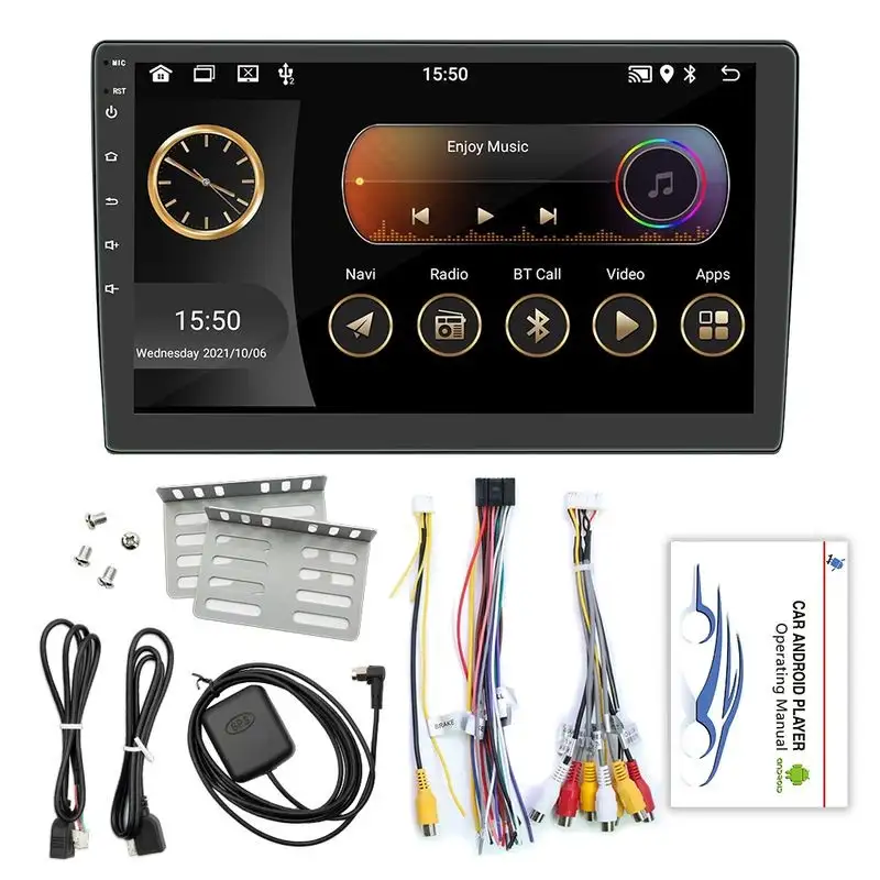 Autorádio 2 DIN SWM 9101-J 2GB/64GB GPS Carplay/Android Auto Preto - Image 4