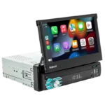 Autorádio 1 DIN SWM 9710-J LED 7 polegadas 2GB/64GB GPS Carplay Preto