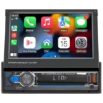 Autorádio 1 DIN SWM 9901 Bluetooth Preto