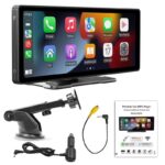 Ecrã tátil universal SWM B5303 9,3 polegadas Carplay e Android Auto sem fios Preto - Image 2